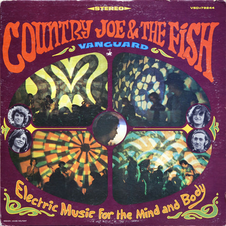 Country Joe And The Fish : Electric Music For The Mind And Body (LP, Album, San)