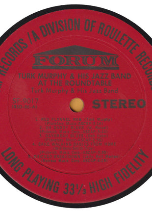 Turk Murphy's Jazz Band : At The Roundtable (LP)