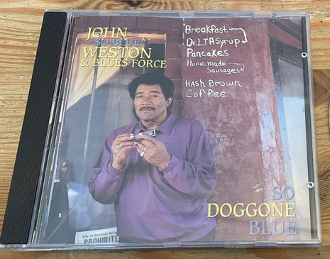 John Weston & Blues Force : So Doggone Blue (CD, Album)