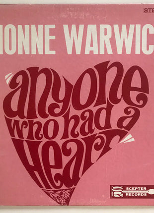Dionne Warwick : Anyone Who Had A Heart (LP, Album)
