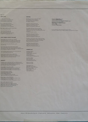 Howard Jones : Human's Lib (LP, Album, SRC)