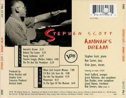 Stephen Scott (5) : Aminah's Dream (CD, Album)