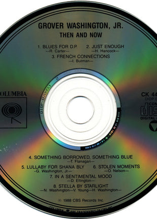 Grover Washington, Jr. : Then And Now (CD, Album)