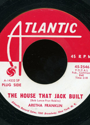 Aretha Franklin : The House That Jack Built (7", Single, Promo, SP)