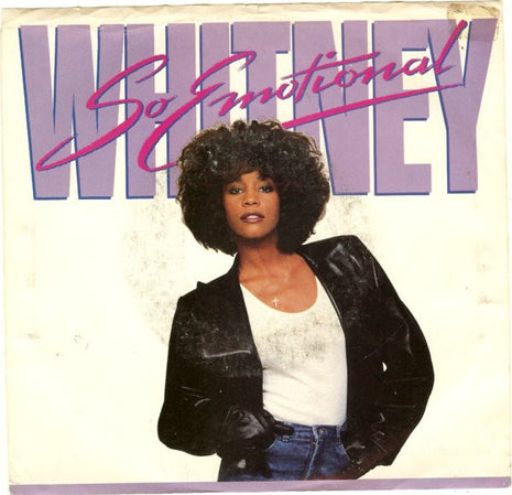 Whitney Houston : So Emotional (7", Single)