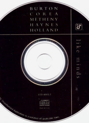 Burton* • Corea* • Metheny* • Haynes* • Holland* : Like Minds (CD, Album)
