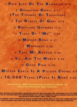 Live : Mental Jewelry (CD, Album, Club, RE)