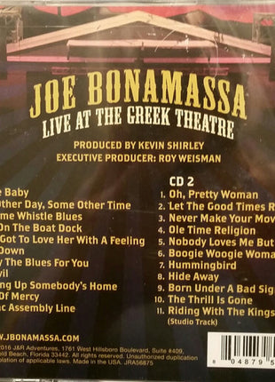 Joe Bonamassa : Live At The Greek Theatre (2xCD, Album)