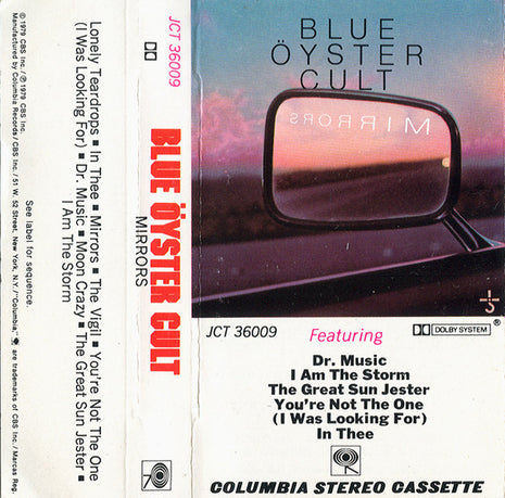 Blue Öyster Cult : Mirrors (Cass, Album, Dol)
