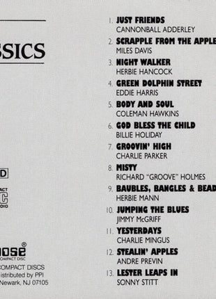 Various : Jazz Classics (CD, Comp, Club)