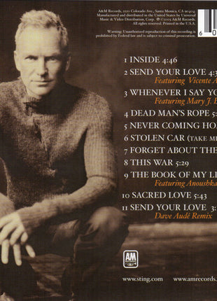 Sting : Sacred Love (CD, Album)