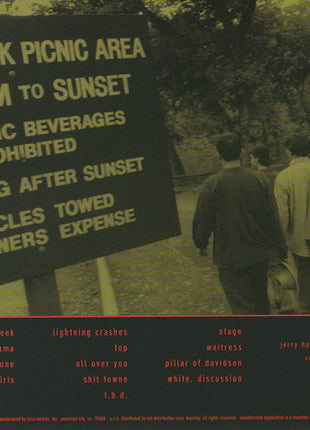 Live : Throwing Copper (CD, Album, Club, Red)