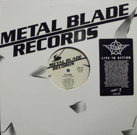 Starz (2) : Live In Action (LP, Promo, Smplr)