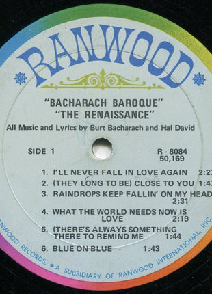 The Renaissance (6) : Bacharach Baroque (LP)