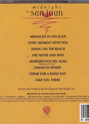 Earl Klugh : Midnight In San Juan (CD, Album, Club)