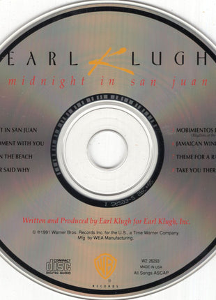 Earl Klugh : Midnight In San Juan (CD, Album, Club)