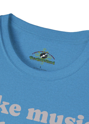 I like music and maybe 3 people T-Shirt | Funny Introvert Tee, Music Lover Shirt