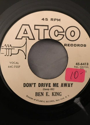 Ben E. King : So Much Love / Don't Drive Me Away (7", Single, Promo)