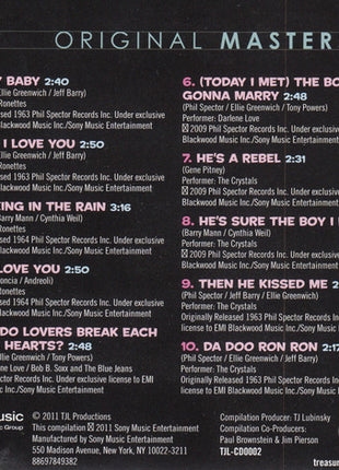 The Ronettes & The Crystals : Original Hits (CD, Comp)