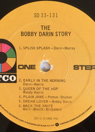 Bobby Darin : The Bobby Darin Story (LP, Comp, RE, Pre)