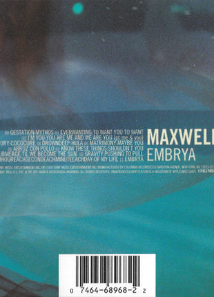 Maxwell : Embrya (CD, Album)
