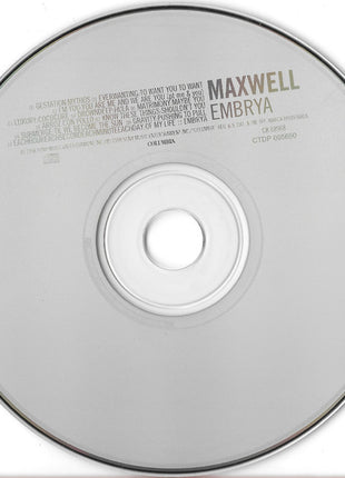 Maxwell : Embrya (CD, Album)