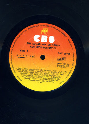 The Edgar Winter Group / Rick Derringer : The Edgar Winter Group Con Rick Derringer (LP, Album)