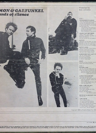 Simon & Garfunkel : Sounds Of Silence (LP, Album, Mono, Promo)