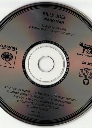 Billy Joel : Piano Man (CD, Album, RE)