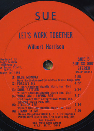 Wilbert Harrison : Let's Work Together (LP, Album)