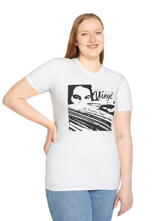 Go Freaking Diggg! T-Shirt | Retro Music Graphics, Monochrome Art