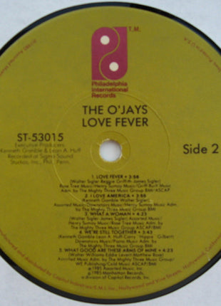 The O'Jays : Love Fever (LP, Album)