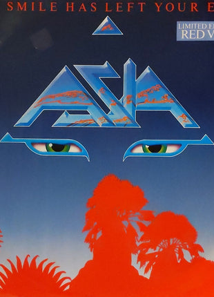 Asia (2) : The Smile Has Left Your Eyes (12", Single, Red)