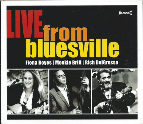 Fiona Boyes | Tom "Mookie" Brill | Rich DelGrosso : Live From Bluesville (CD, Album)