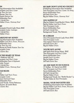 Tom Principato & Powerhouse : In Orbit (CD, Album)