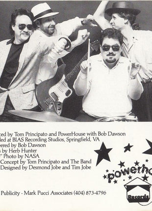 Tom Principato & Powerhouse : In Orbit (CD, Album)