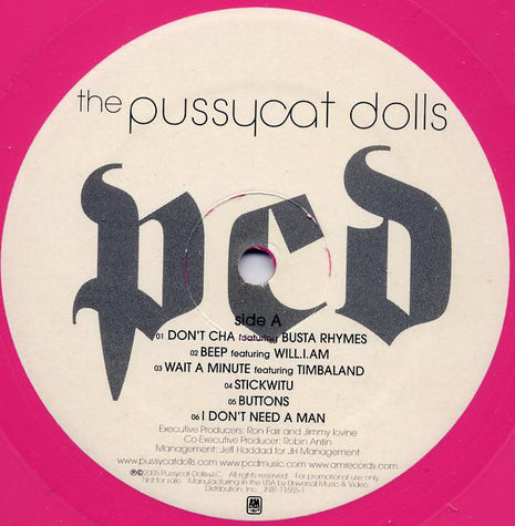 The Pussycat Dolls : PCD (LP, Album, Promo, Pin)