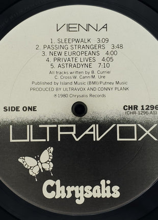 Ultravox : Vienna (LP, Album, San)