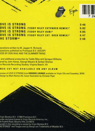 The Rolling Stones : Love Is Strong (CD, Maxi)