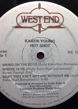 Karen Young : Hot Shot (LP, Album)