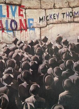 Mickey Thomas : Alive Alone (LP, Album, Promo, Spe)