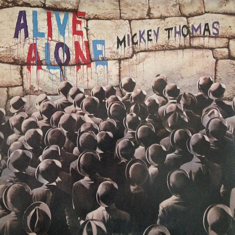 Mickey Thomas : Alive Alone (LP, Album, Promo, Spe)