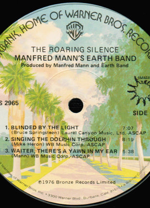 Manfred Mann's Earth Band : The Roaring Silence (LP, Album, Win)