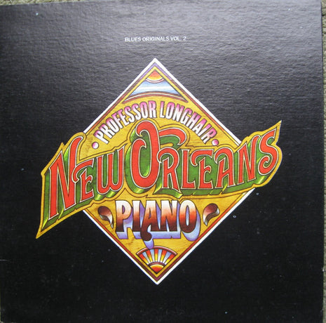 Professor Longhair : New Orleans Piano (LP, Album, Mono, RE)