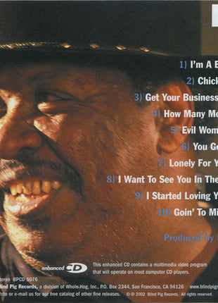 Magic Slim & The Teardrops : Blue Magic (CD, Album, Enh)
