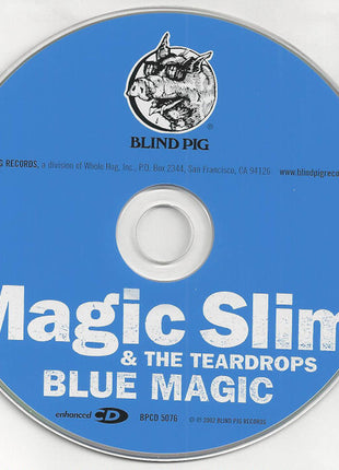 Magic Slim & The Teardrops : Blue Magic (CD, Album, Enh)