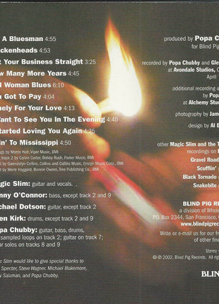 Magic Slim & The Teardrops : Blue Magic (CD, Album, Enh)
