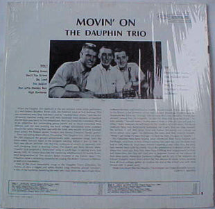 Dauphin Trio : Movin' On (LP, Mono)