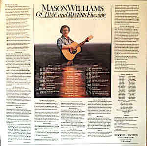 Mason Williams : Of Time And Rivers Flowing (LP, Album, Wak)