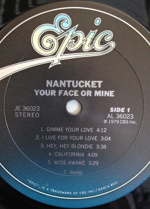 Nantucket : Your Face Or Mine? (LP, Album, Pit)